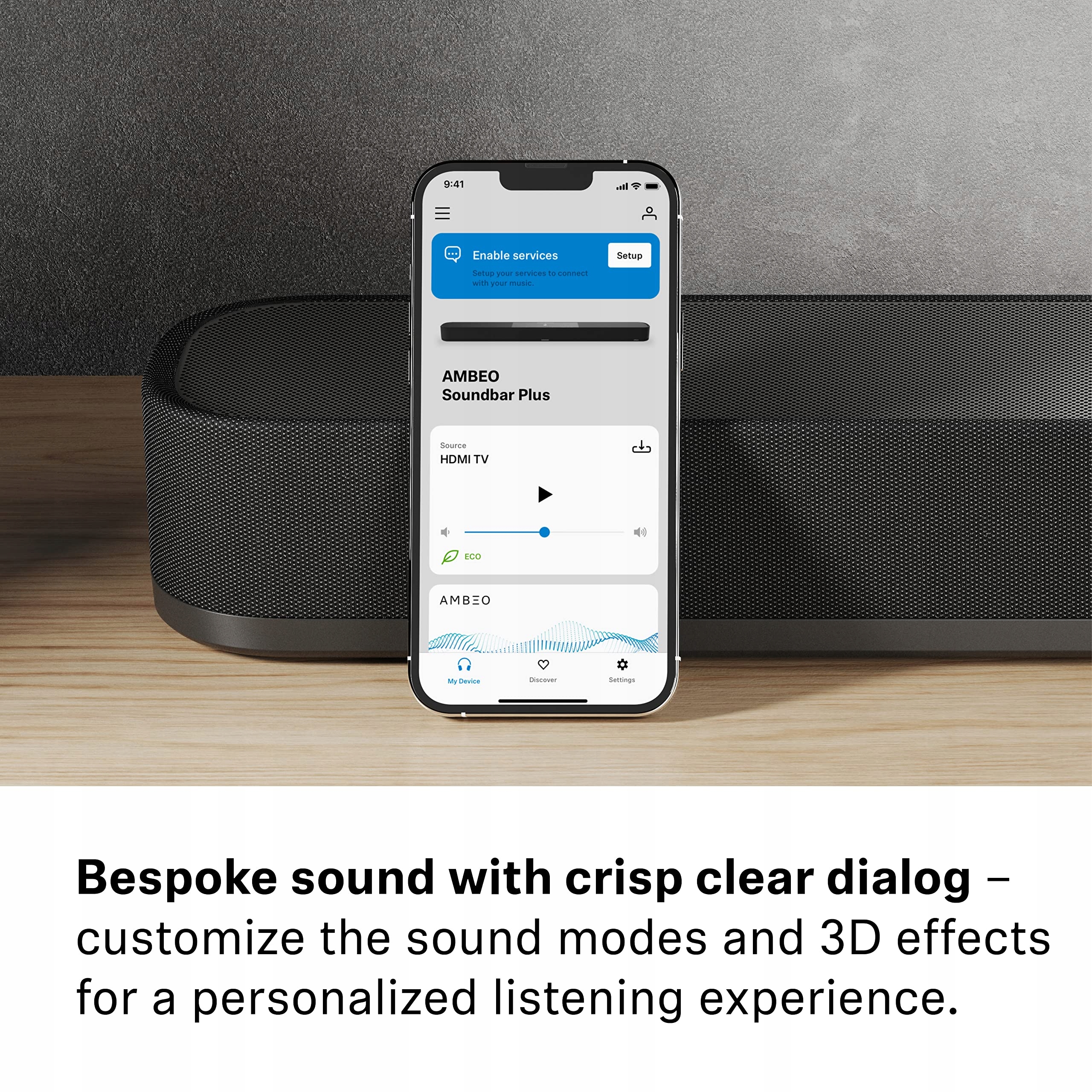 SENNHEISER Ambeo Soundbar Plus 3D Surround Dla TV i Muzyki Dual Subwoofer — miniatura 6