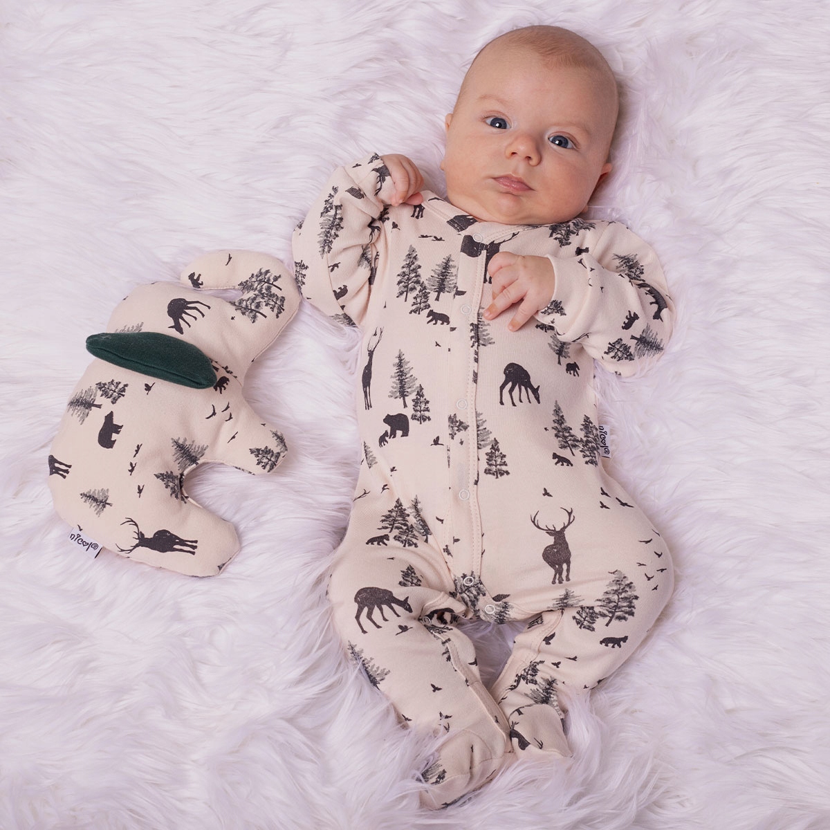 Pajac niemowlęcy dla chłopca Nicol Bambi Marka Nicol