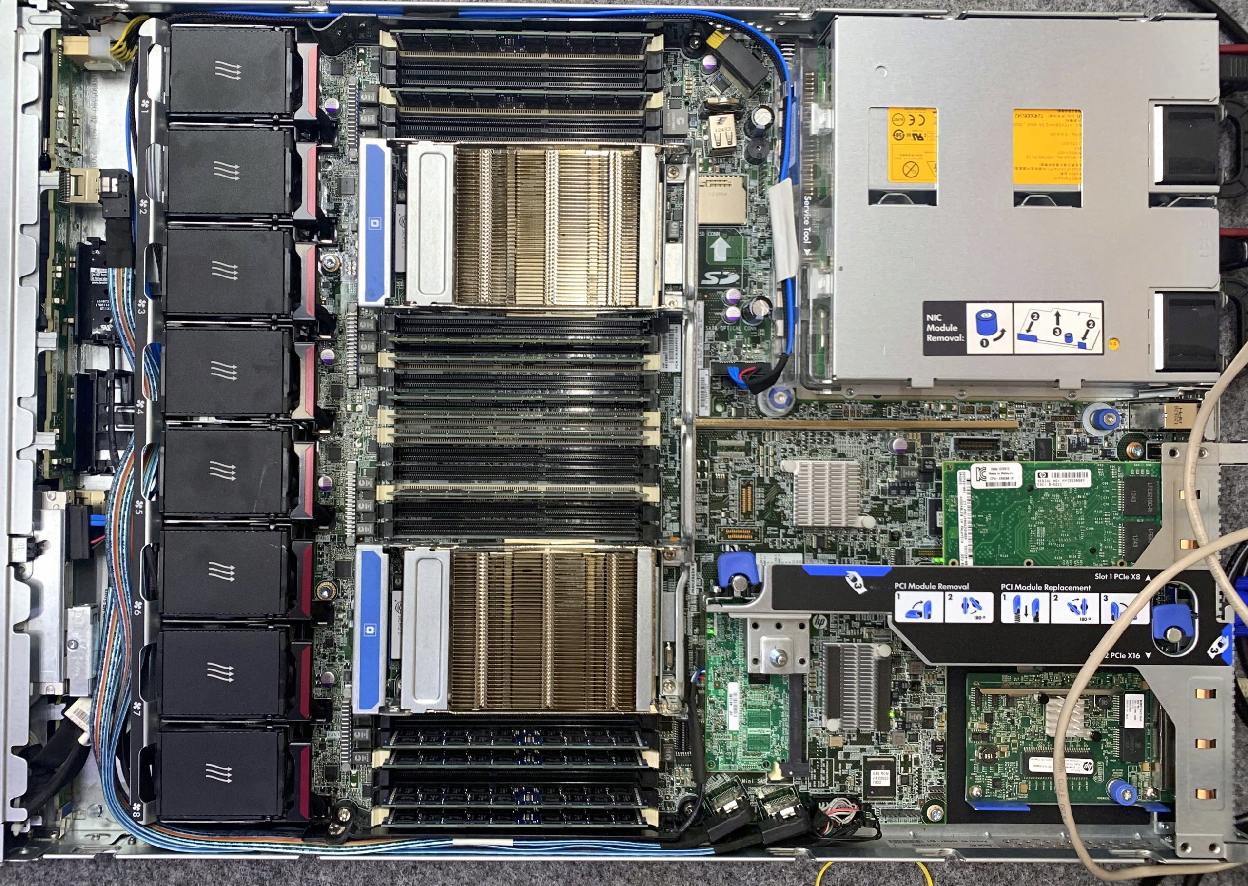 SERWER RACK HP Proliant DL360p Gen8 2xE5-2690/64GB Producent HP