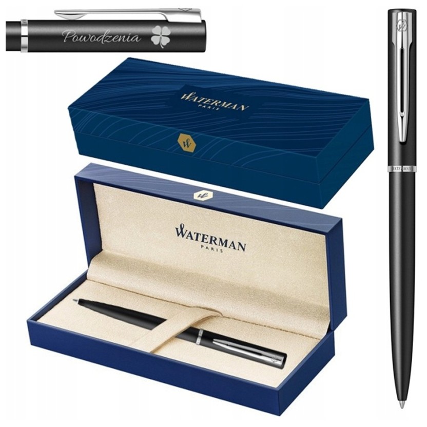 Długopis Waterman Allure Czarny Grawer Pudełko Premium