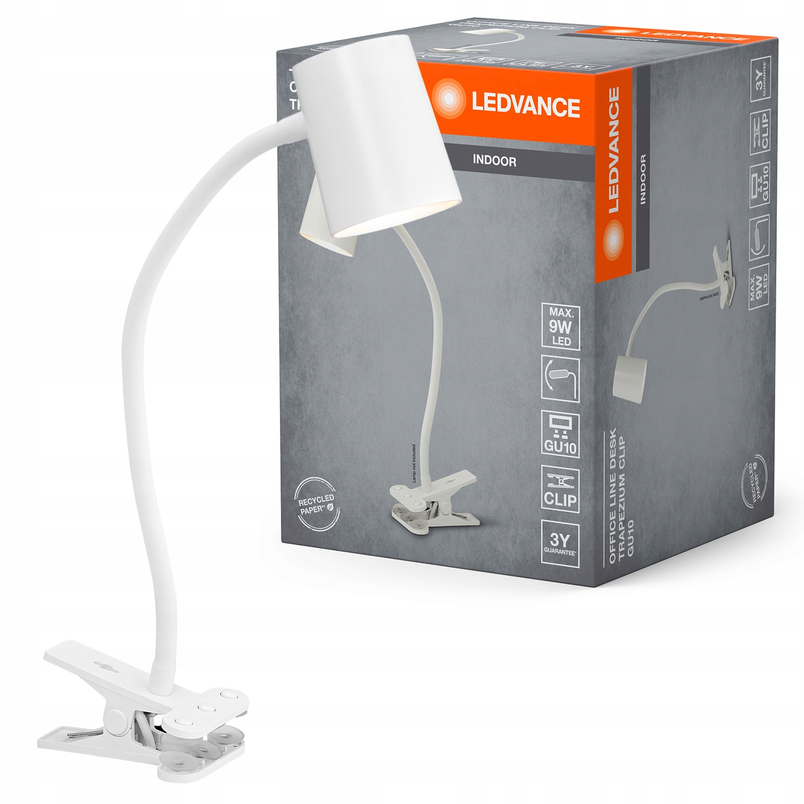 Stolní lampa Stojící stolní lampa GU10 Bílá Usb-c Office Line Ledvance
