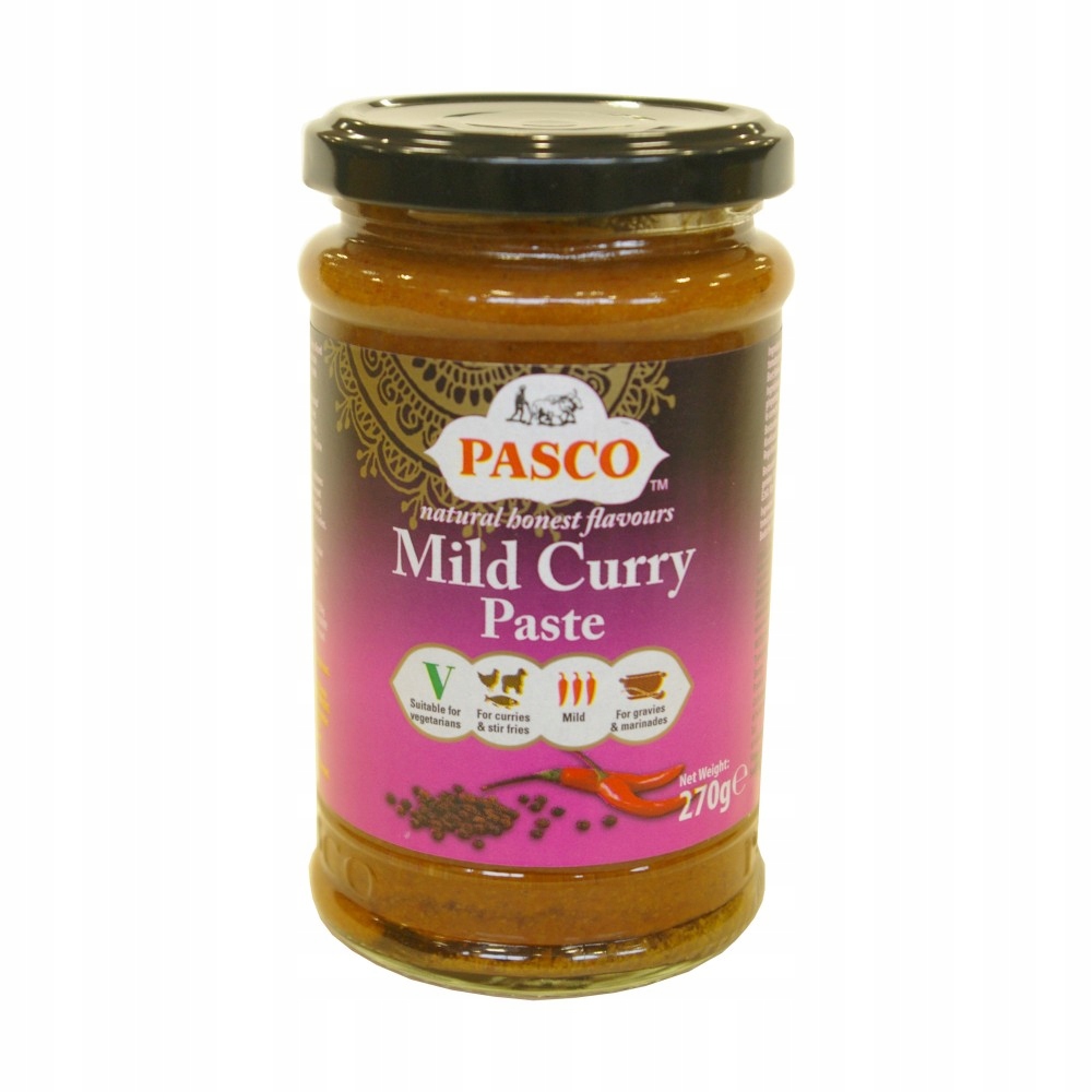 

[ko] Indyjska pasta curry łagodna Pasco 270g