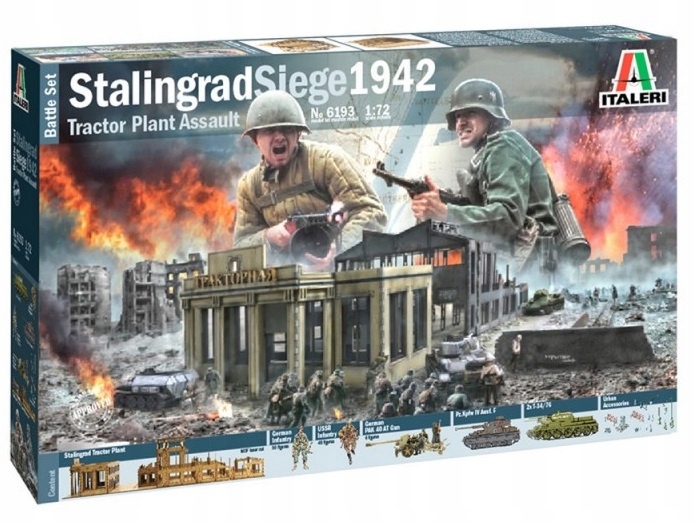 1:72 Battleset: Wwii Stalingrad Siege 1942