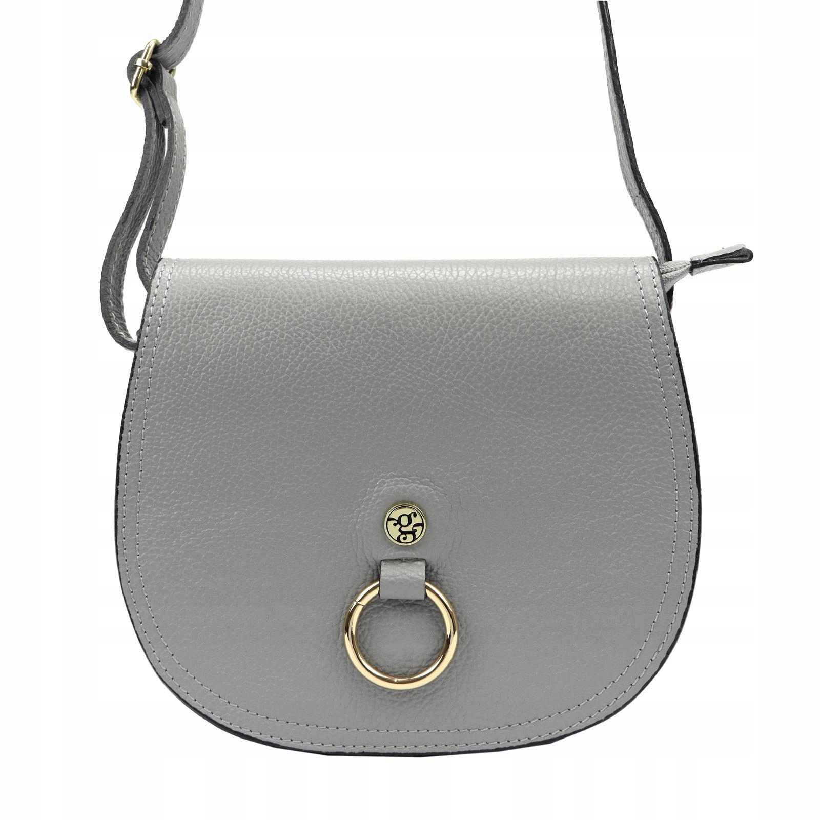 Originální Módní Kabelka Přes Rameno Z Přírodní Kůže Gregorio