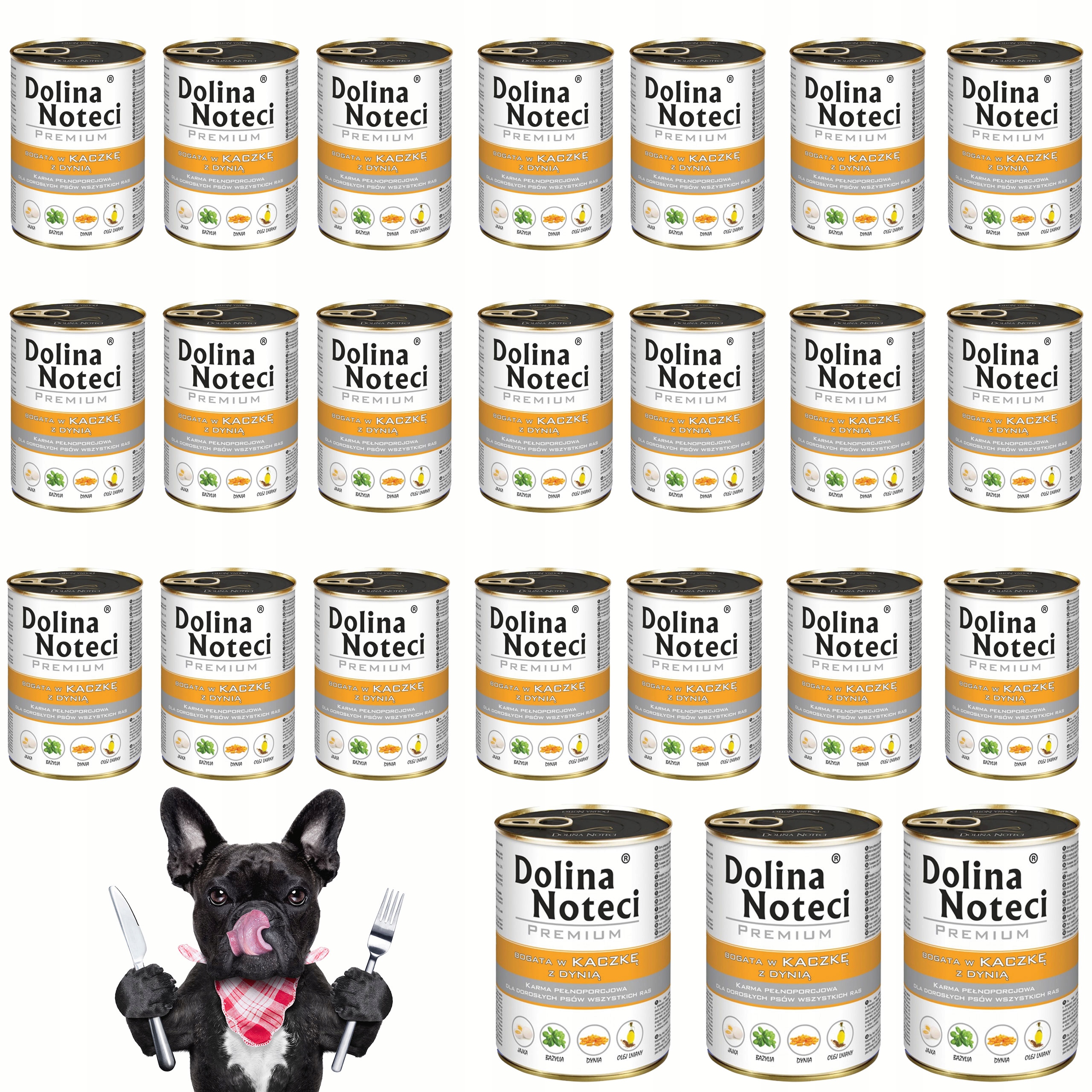 Dolina Noteci Premium Krmivo pro psa Kachna 24x400g