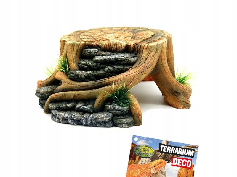 Levně Úkryt kmene stromu do terária velikost 23x22x9 cm