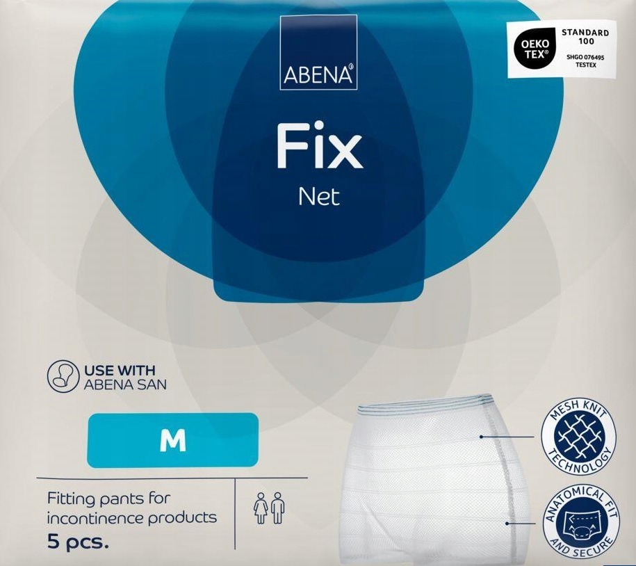 MAJTKI SIATKOWE WIELORAZOWE ABENA FIX NET M, 5szt.