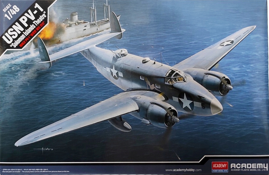 Academy Usn PV-1 Divadlo Šalamounových ostrovů 1:48