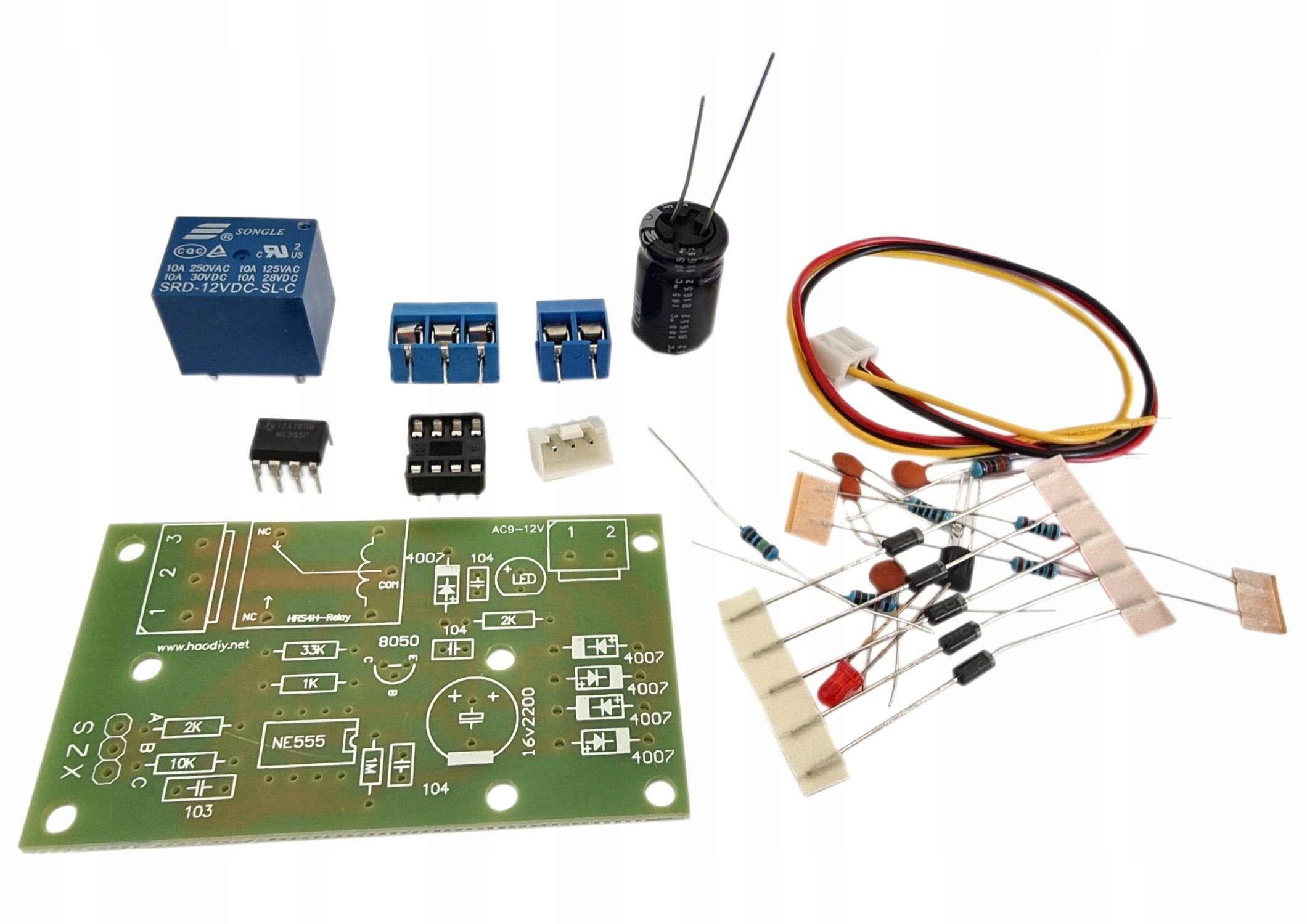 Moduł przekaźnika do czujników poziomu wody DIY