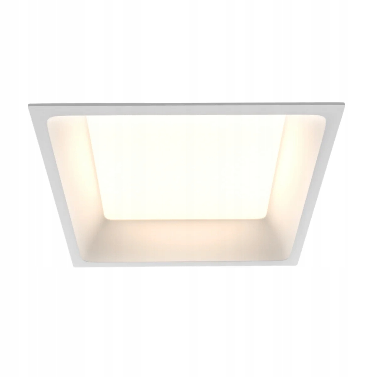 Biela štvorcová variabilná Led lampa do kúpeľne Maytoni