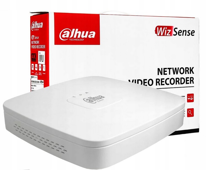 Rejestrator Ip Dahua NVR2108-4KS3 8-kanałowy WizSense do 12MPx