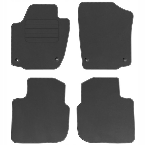 Seat Toledo IV 12-19 velurové koberce Comfort Grafit