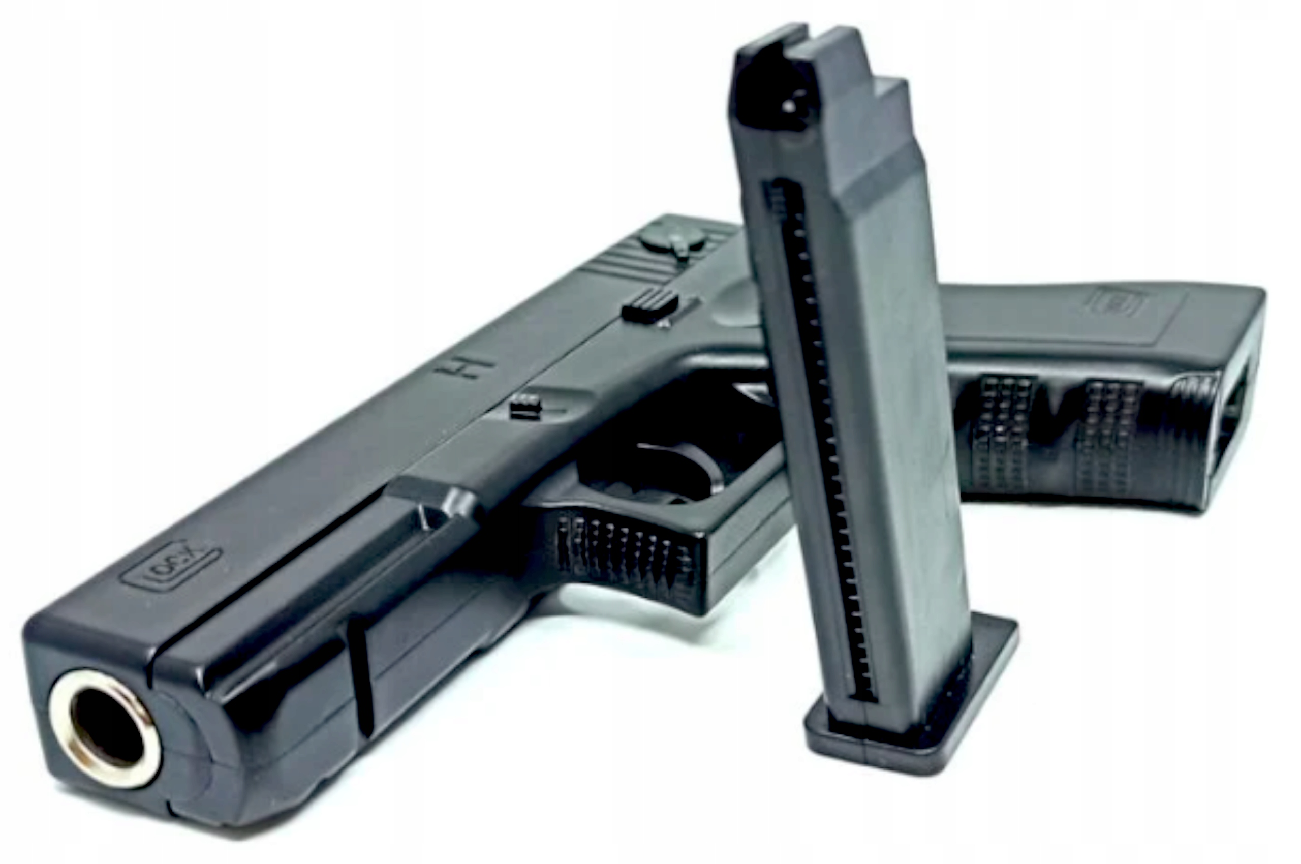 METALOWY PISTOLET NA KULKI GLOCK 17 / 100% METAL EAN (GTIN) 3658887015845