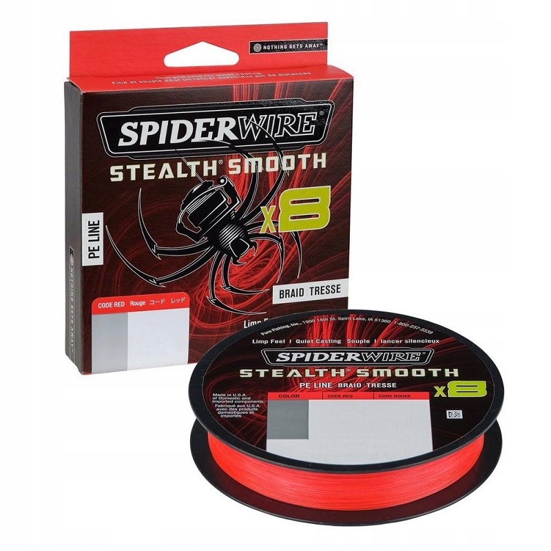 Plecionka Code Red 8x 0.13mm/12,7kg/150m Spider Wire