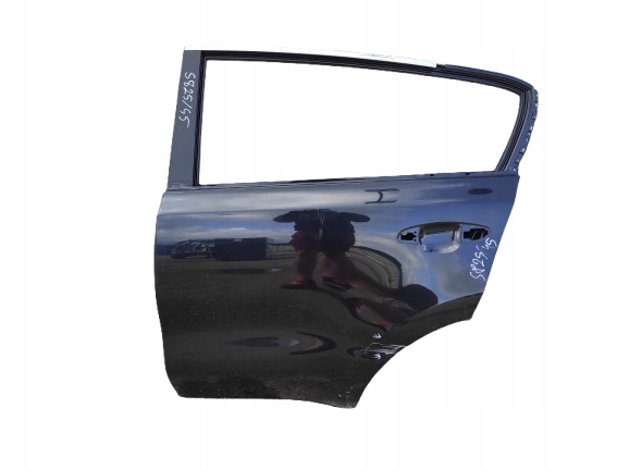 KIA SPORTAGE 3 III 10-15 DRZWI LEWE TYLNE - LEKKO PRZERYSOWANE - ŁADNE