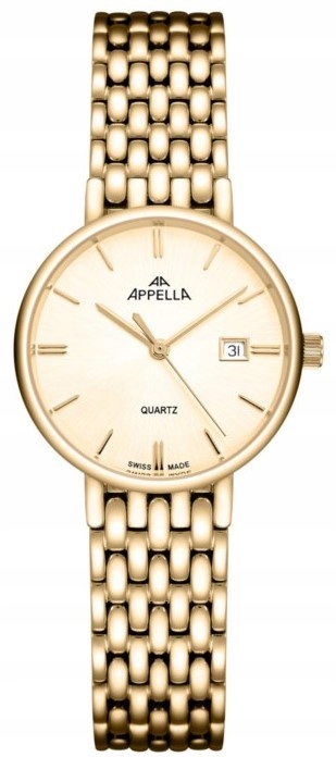Nové originální dámské hodinky Appella L32007.1111Q na náramku