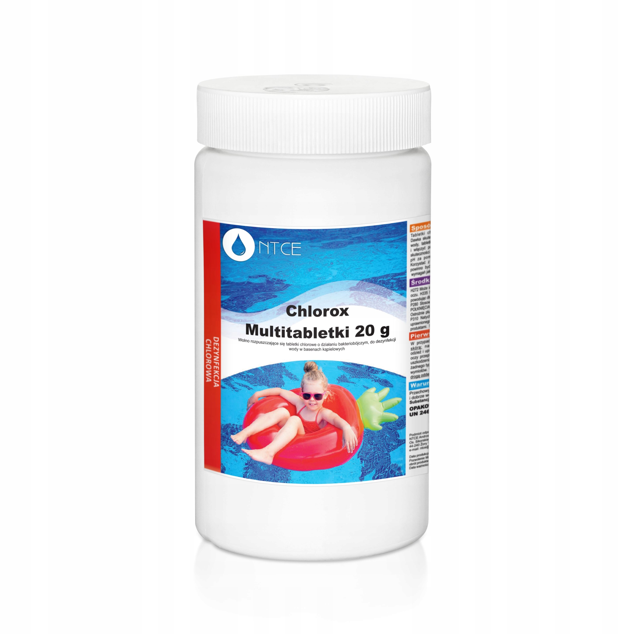 

Multi Tabletki Chlor 20g -1kg Chemia basenowa Ntce