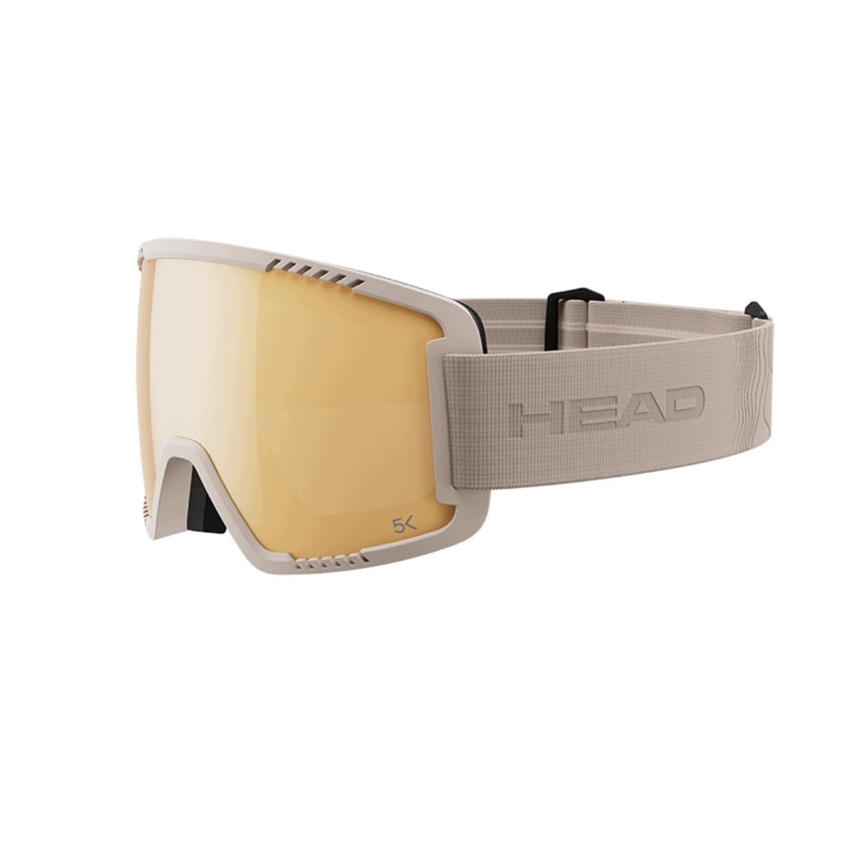 Gogle narciarskie Head Contex Pro 5K Gold/sand roz.M