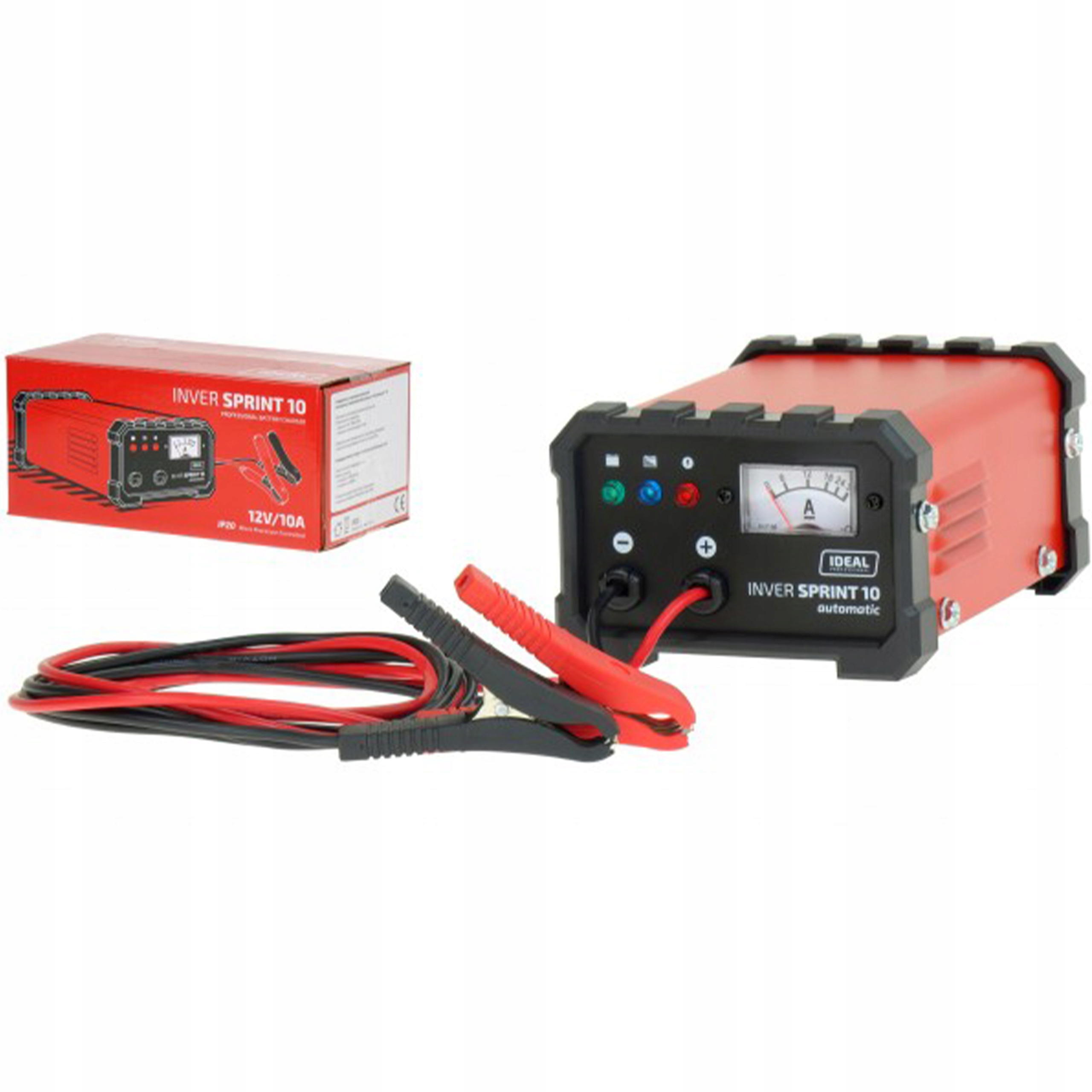 Inwerterowy Prostownik Inver Sprint 10 10A 12V Automatic Ideal