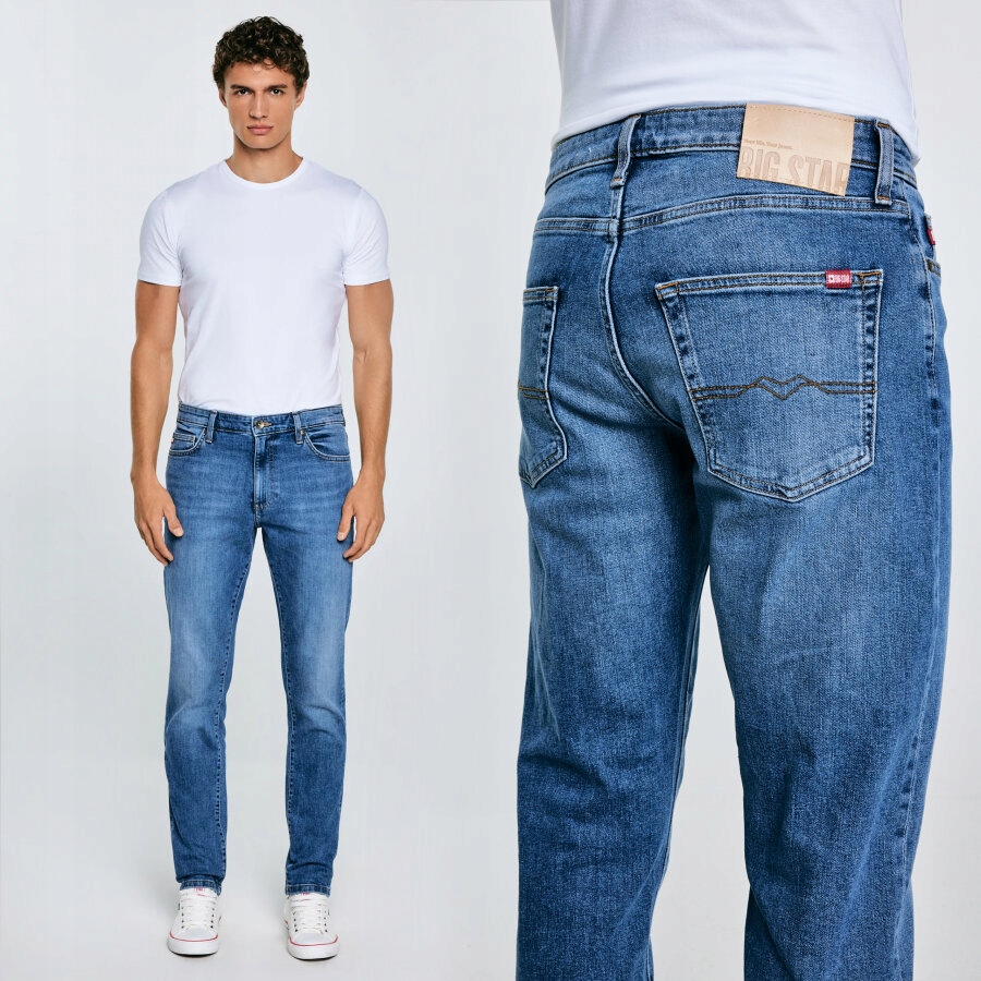 Big Star Pánské džíny modré Harper 335 W36 L32