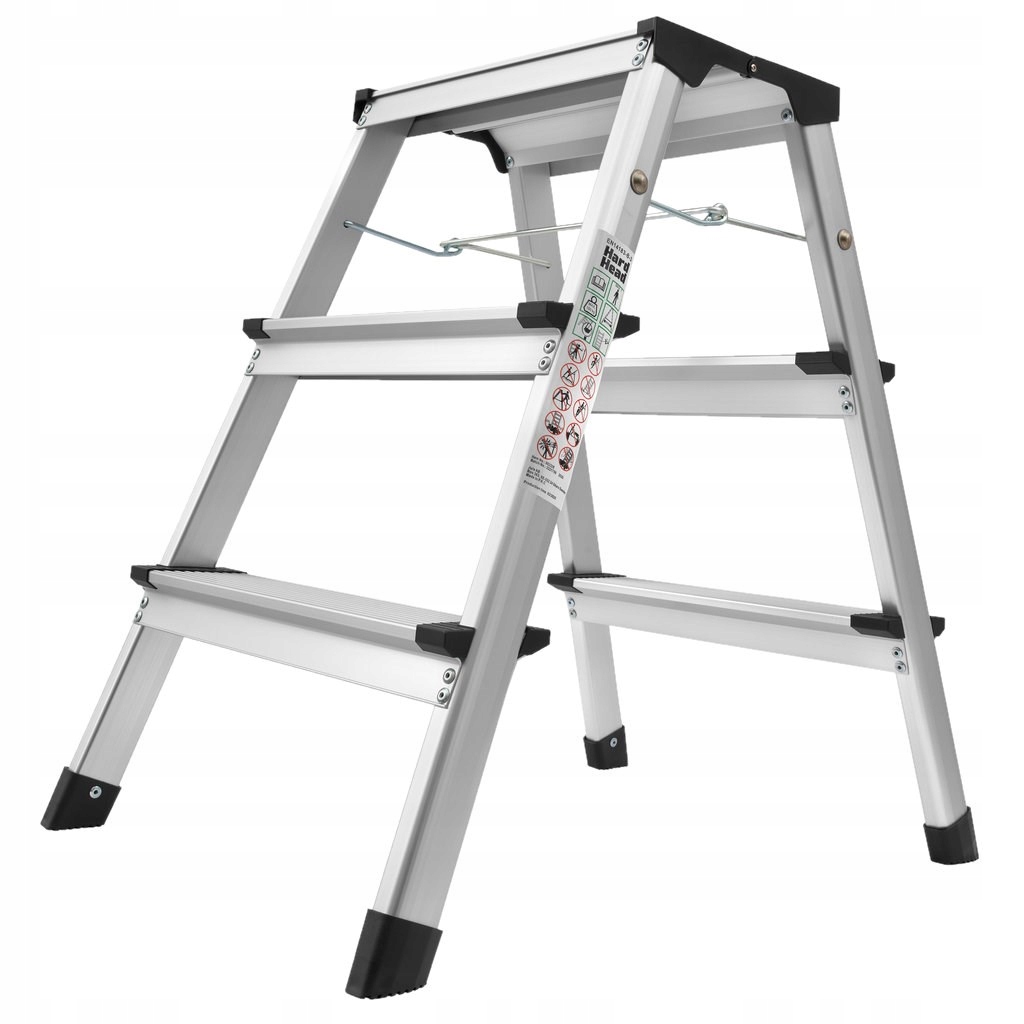 Rebrík schodík 3 stupne 60 cm hliníkový