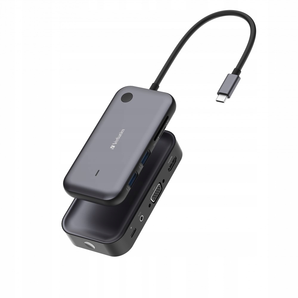 Verbatim Display Adapter WDA-01 Share My Screen 1080P, Usb-c hub 32146