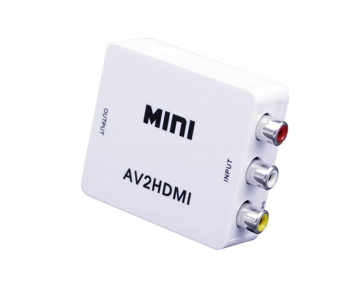 

Podłącz Atari do nowego Tv przez Composite do Hdmi
