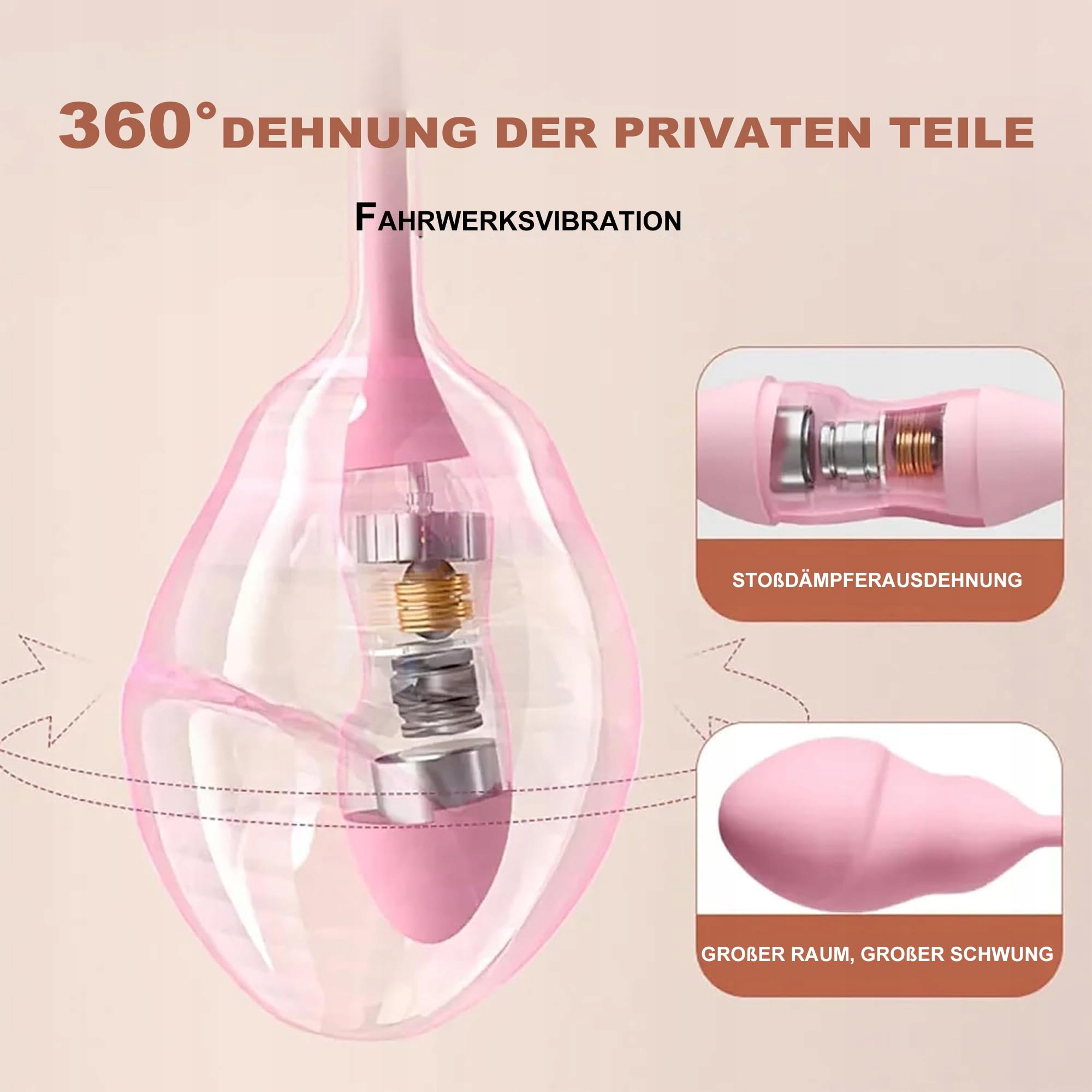 CHICLSQ Wibrujący Prostata Wibrator Z Pompką I Pilotem — miniatura 3