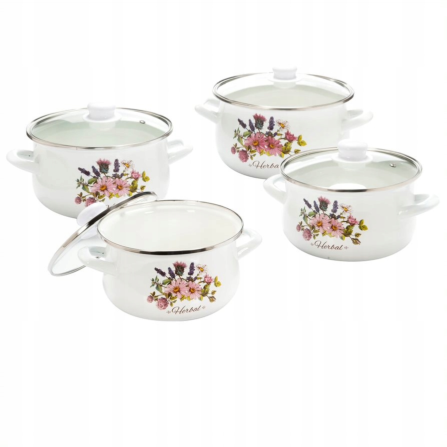 KOMPLET GARNKÓW EMALIOWANYCH HERBAL TADAR 8-EL.