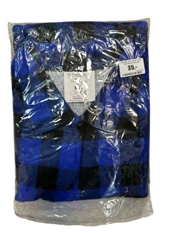 KOSZULA FLANELOWA 165 PROCERA XXL