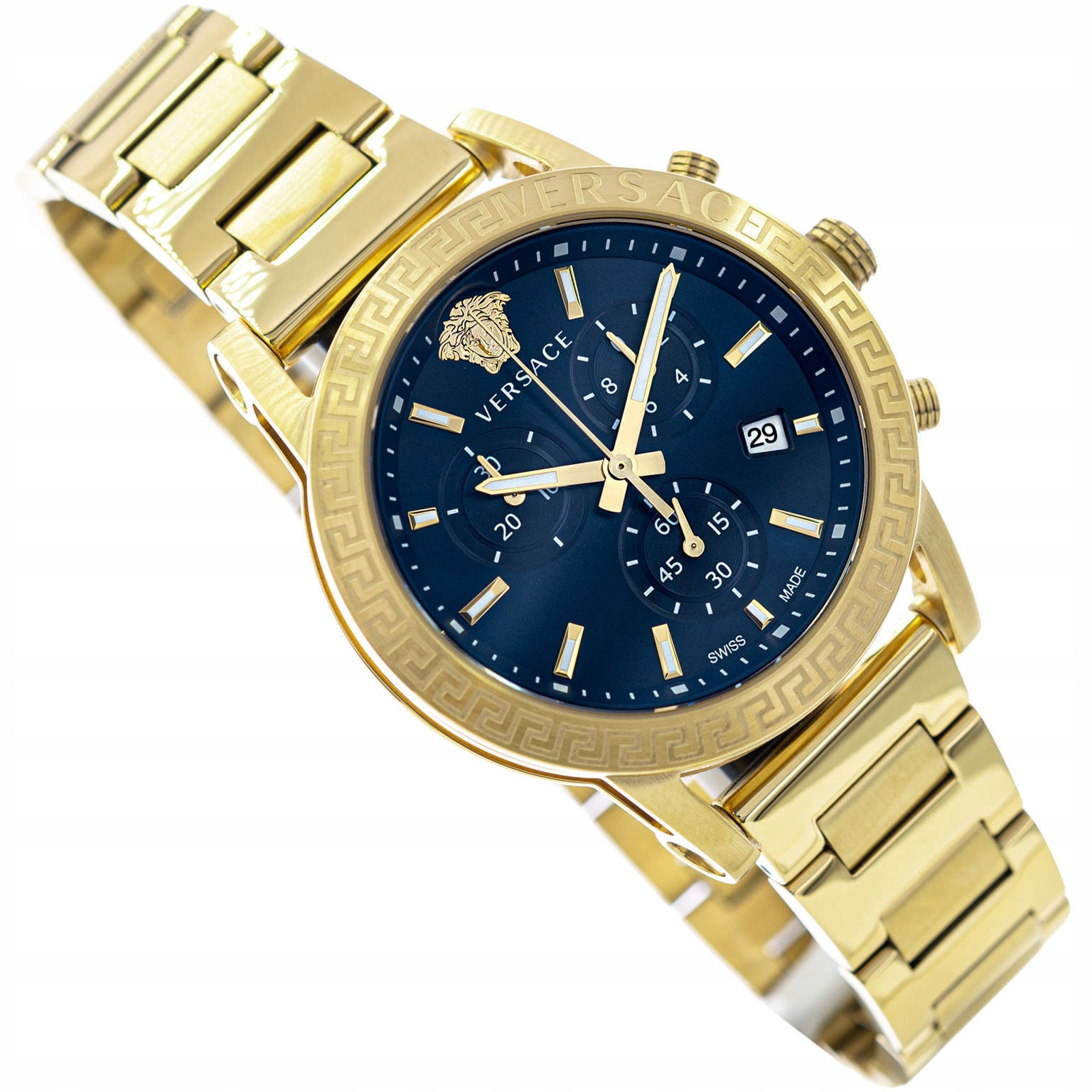 Dámské Hodinky Versace VEKB00722 Sport Tech Zlaté