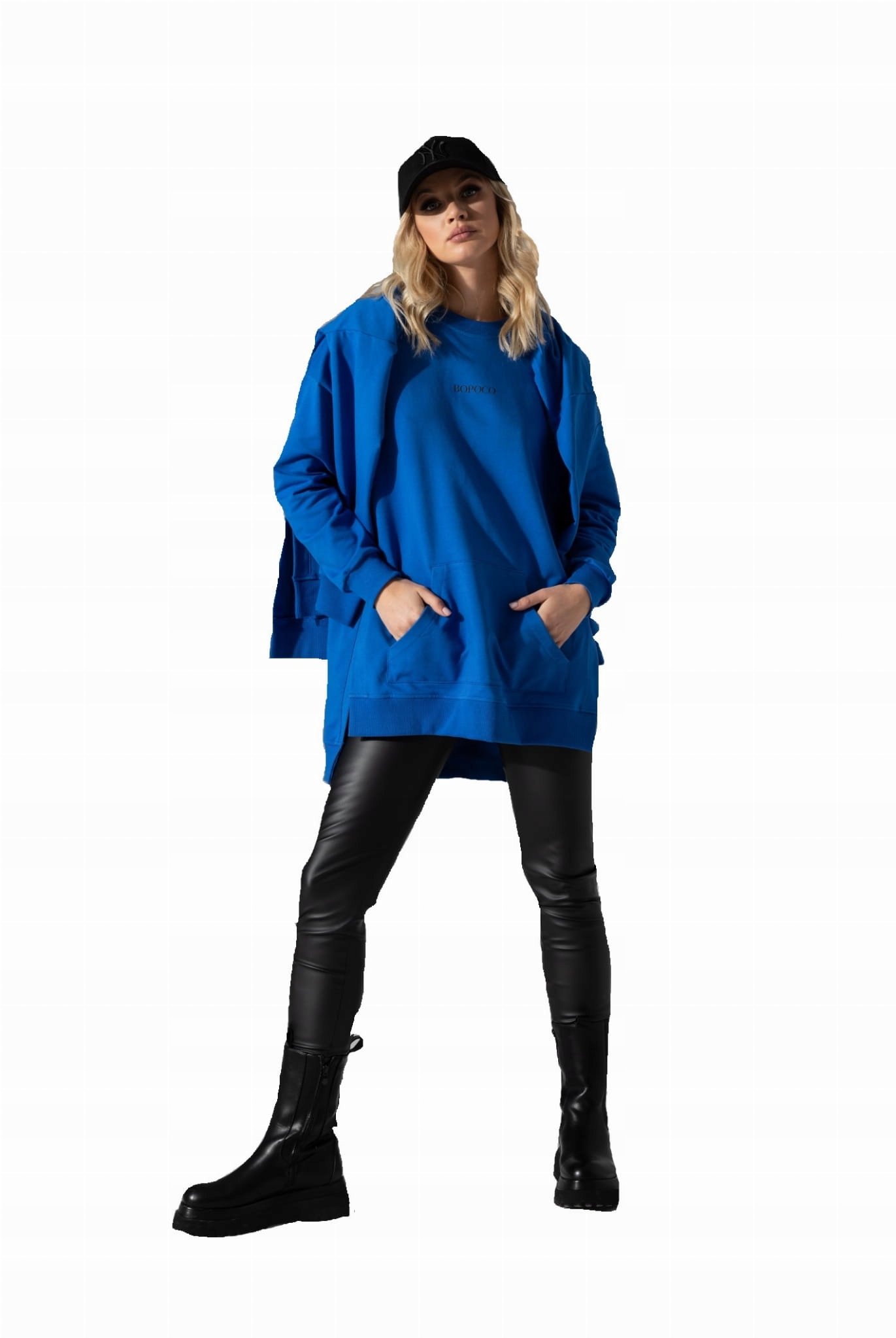 

Niebieska bluza Bopoco 40 L