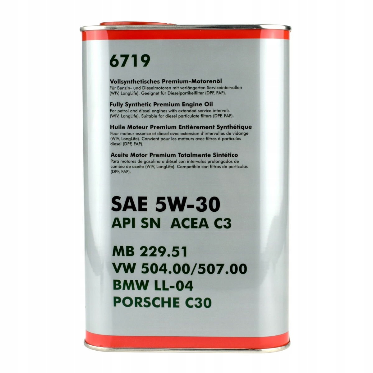 

Fanfaro olej syntetik Vw Skoda Audi Seat 1l 5W30