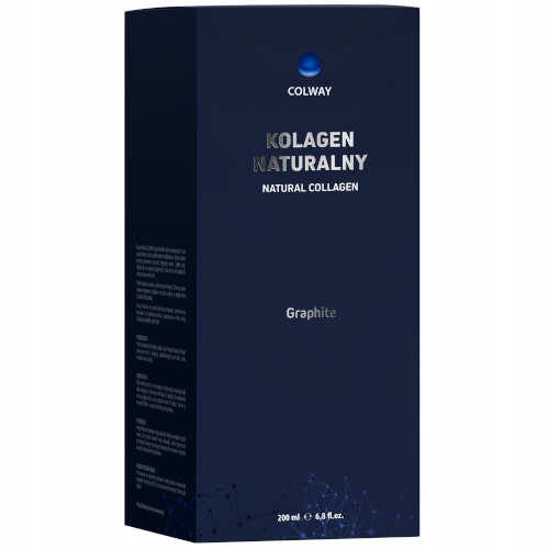 Colway Kolagen NATURALNY Graphite 200ml Pojemność 200 ml