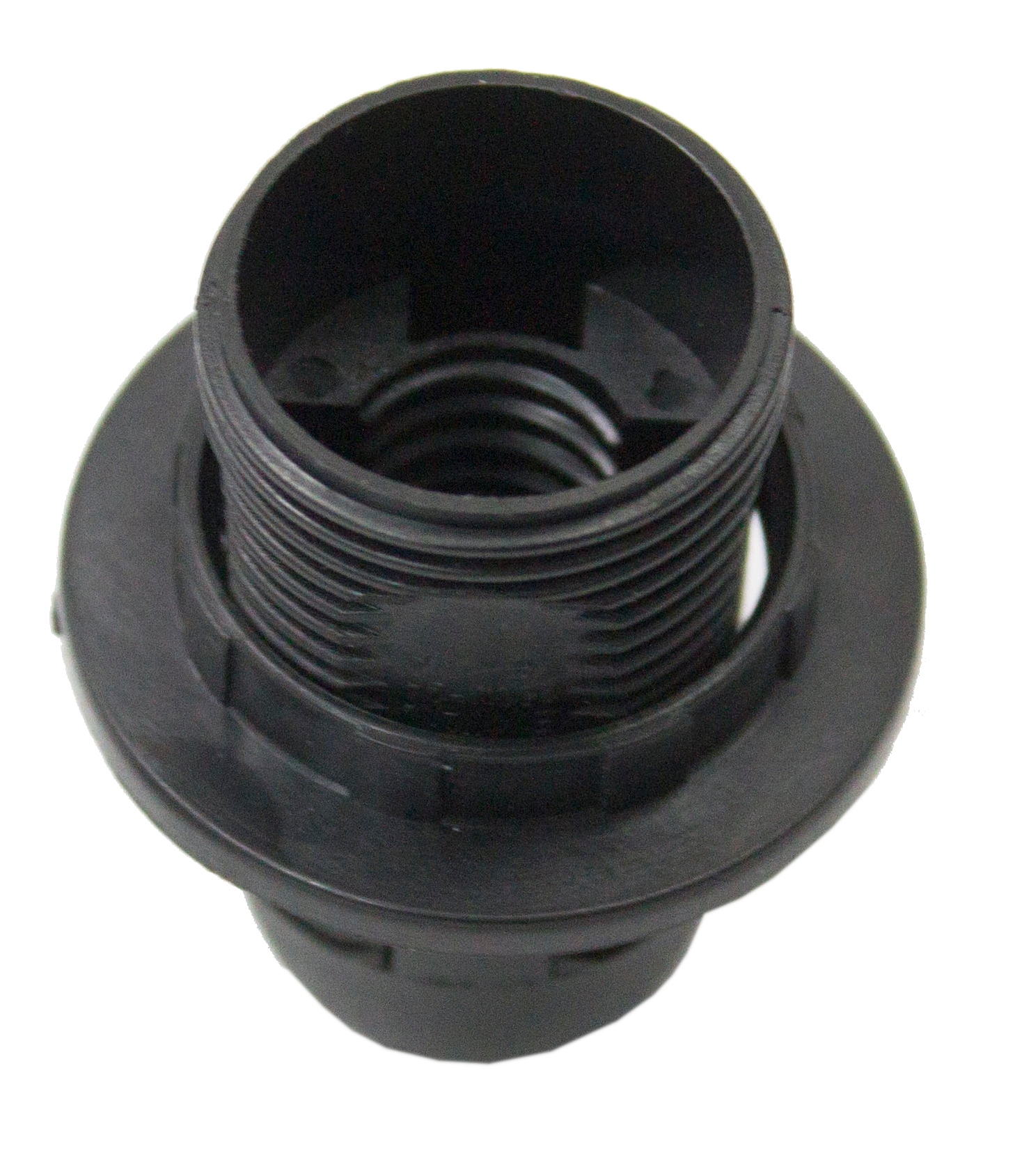 

Oprawka E14 Z Kołnierzem Czarna Plastrol W97657