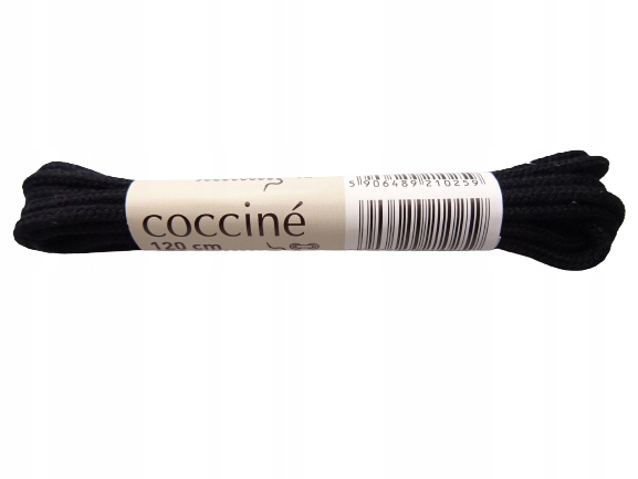 

Sznurowadła sznurówki 100 % bawełny 120 cm czarne