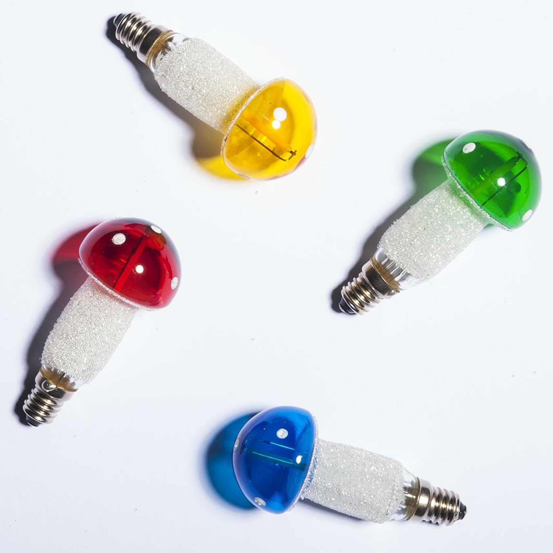 Exihand Led Balenie Muchotrávka farebná Filament 20V/0,2W, 36 ks