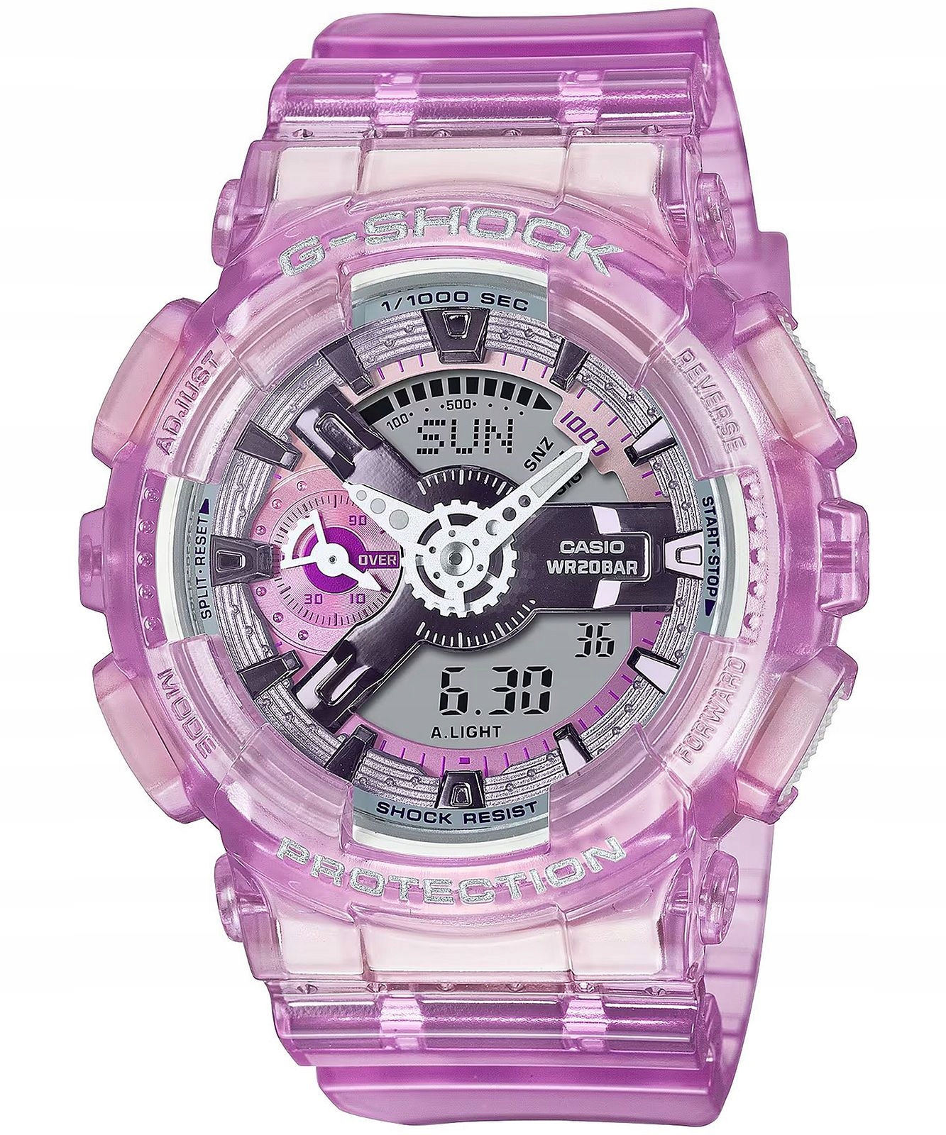 Dámské hodinky Casio G-shock S-Series Casio-GMA-S110VW-4AER