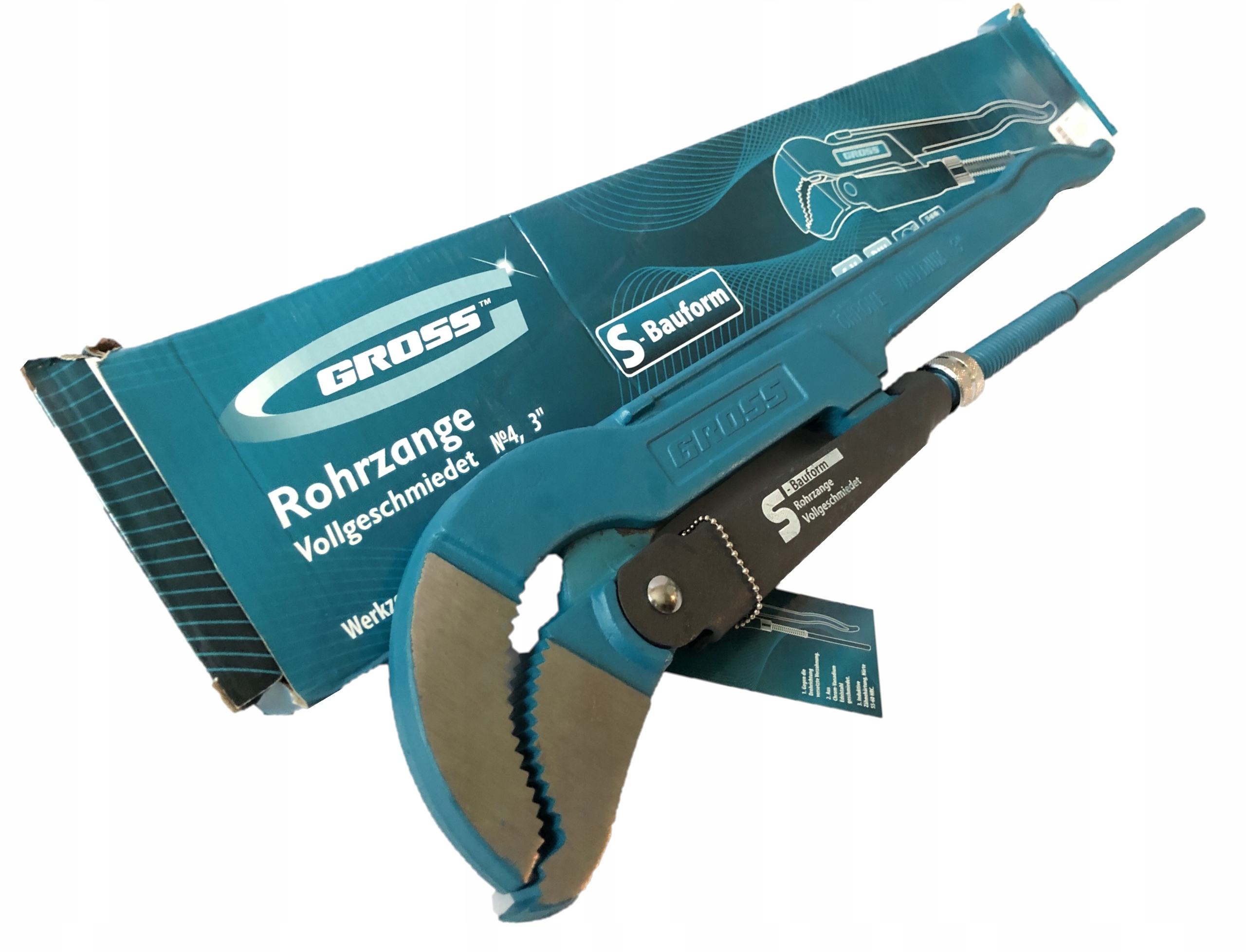 

Gross Klucz nastawny do rur nakrętek 3'' XXL 650mm