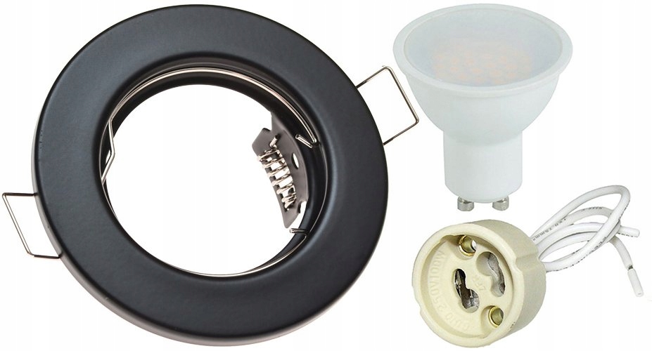 

Zestaw oprawa oprawka halogenowa GU10 Led 5W