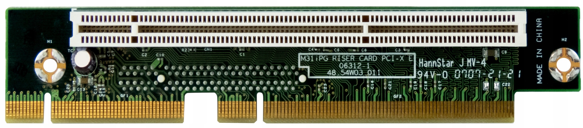 Hannstar M31iPG Riser Card Pci-x Pci-e Fujitsu Siemens Primergy RX100 S4