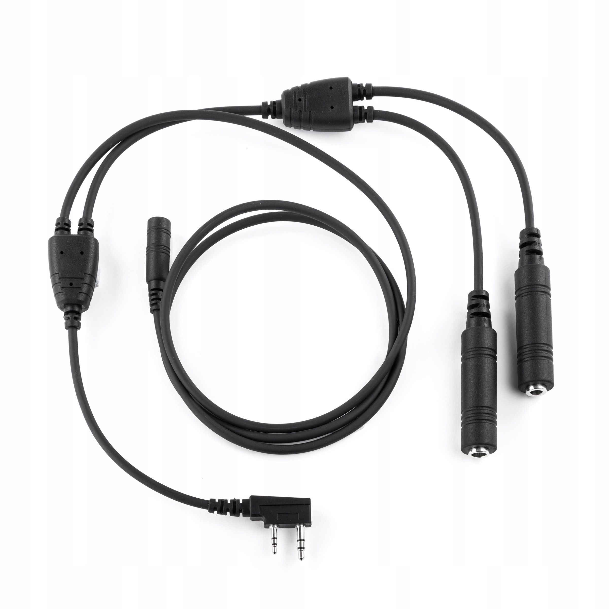 PJ055-PTT adapter słuchawek lotniczych PJ055 PJ068 2-pin Kenwood