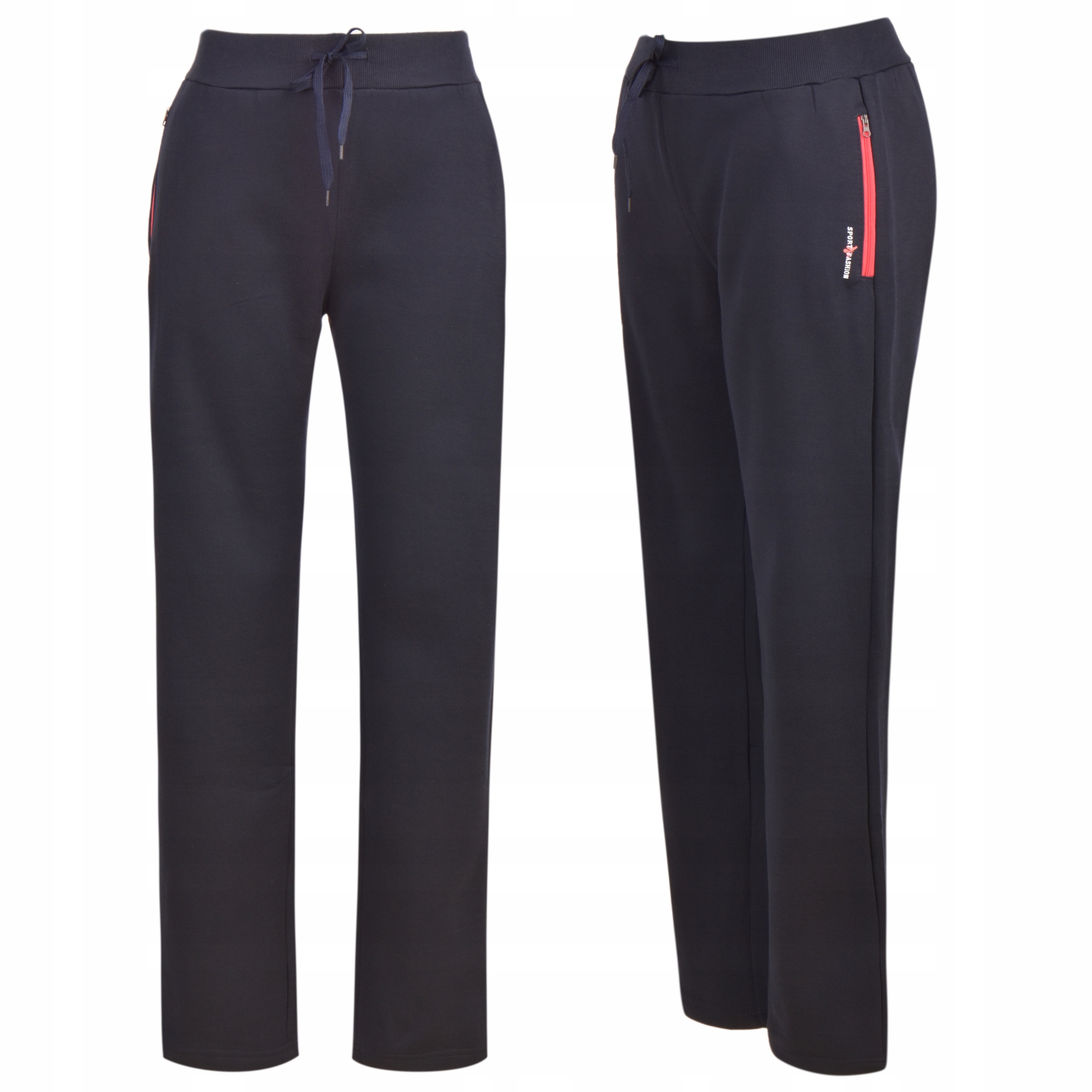 

Spodnie dam. dresowe ocieplane sport bawełna 2XL