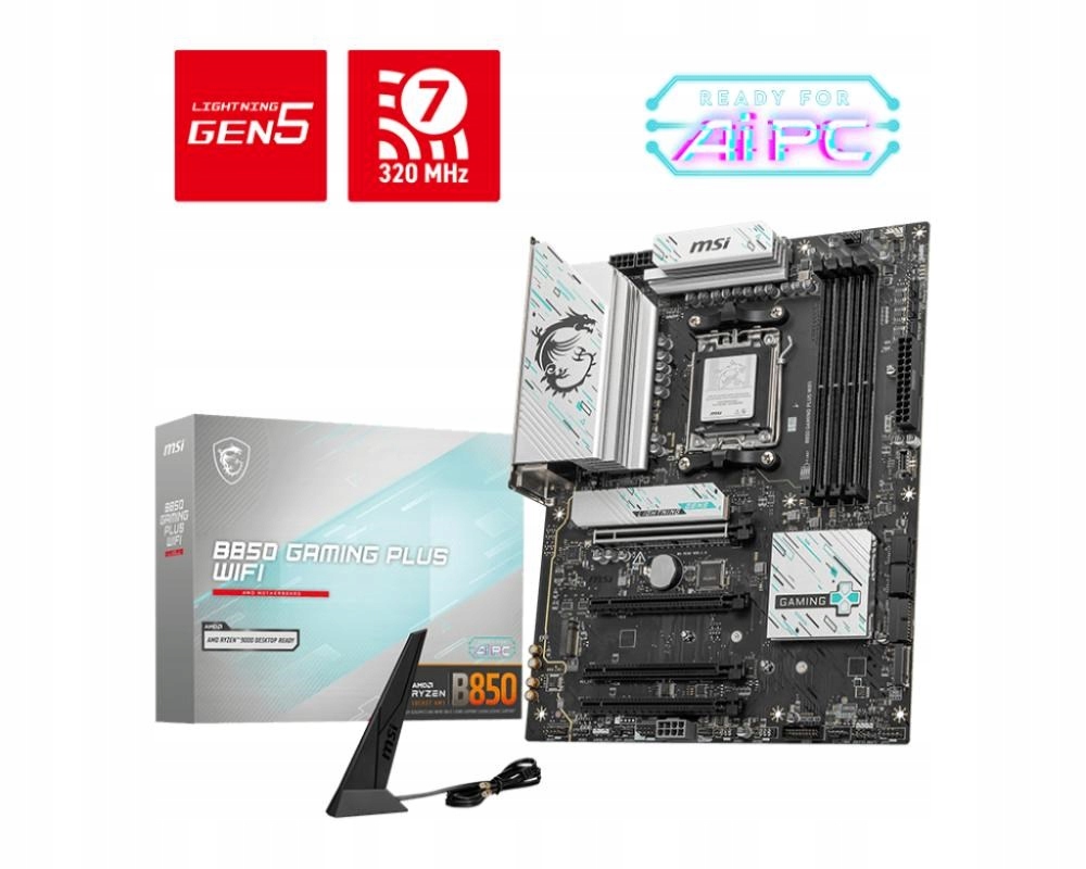 Msi B850 Gaming Plus Wifi/ AM5/ Atx B850 Gaming Plus Wifi