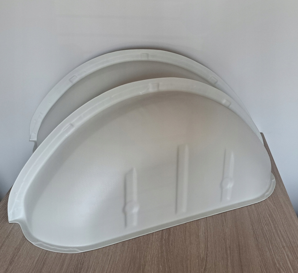 Kryt kola Abs Zadní pohon Mercedes Vito (od roku 2014 do současnosti) 2ks Popel