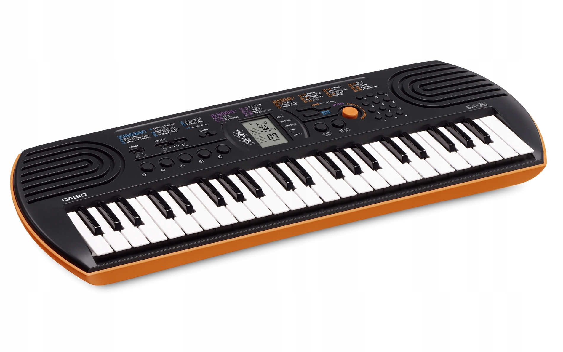 Casio SA-76 - mini keyboard + zasilacz Kod producenta MU SA-76