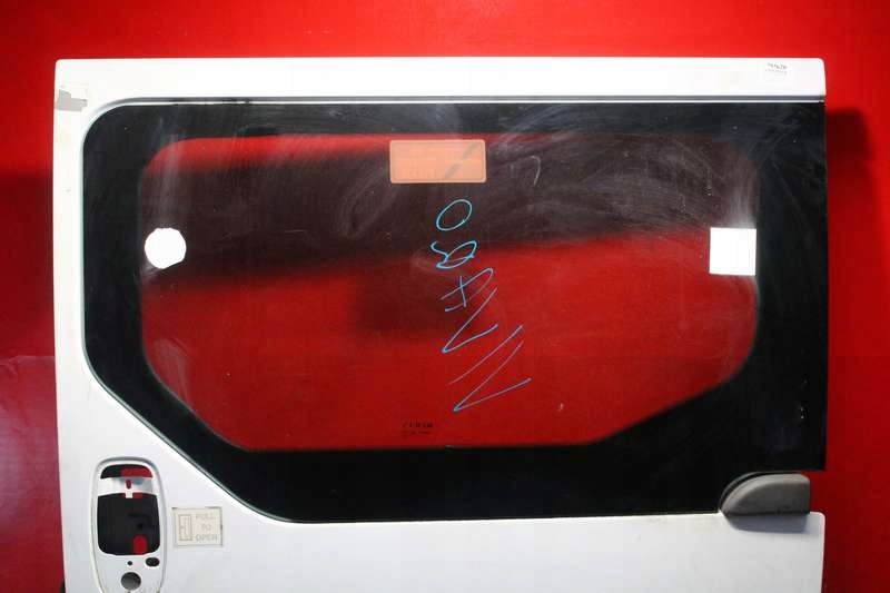 door side sliding left BIALE OPEL VIVARO 1 and LIFT 06-14