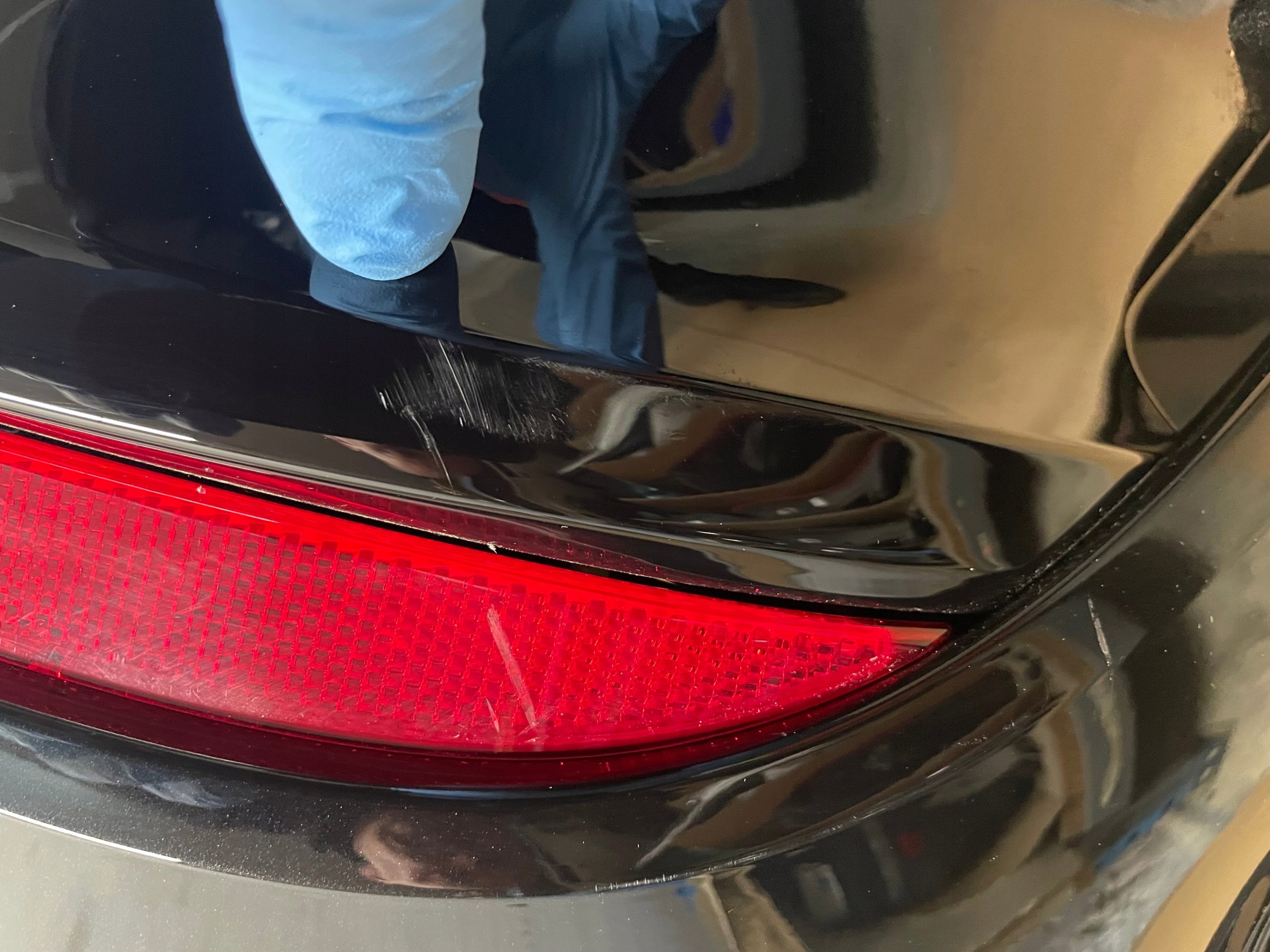 bumper rear part 4 X PDC complete BMW 4 G22 G23 colour 475