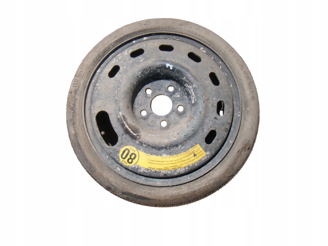 CHRYSLER PT CRUISER 00- KOŁO DOJAZDOWE 125/70/15 5X100