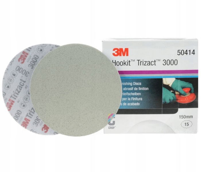 3M 50414 Trizact Brúsny disk 150 mm, P3000 balenie kusov